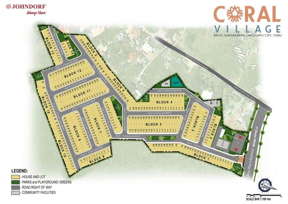 Coral Village Development Map